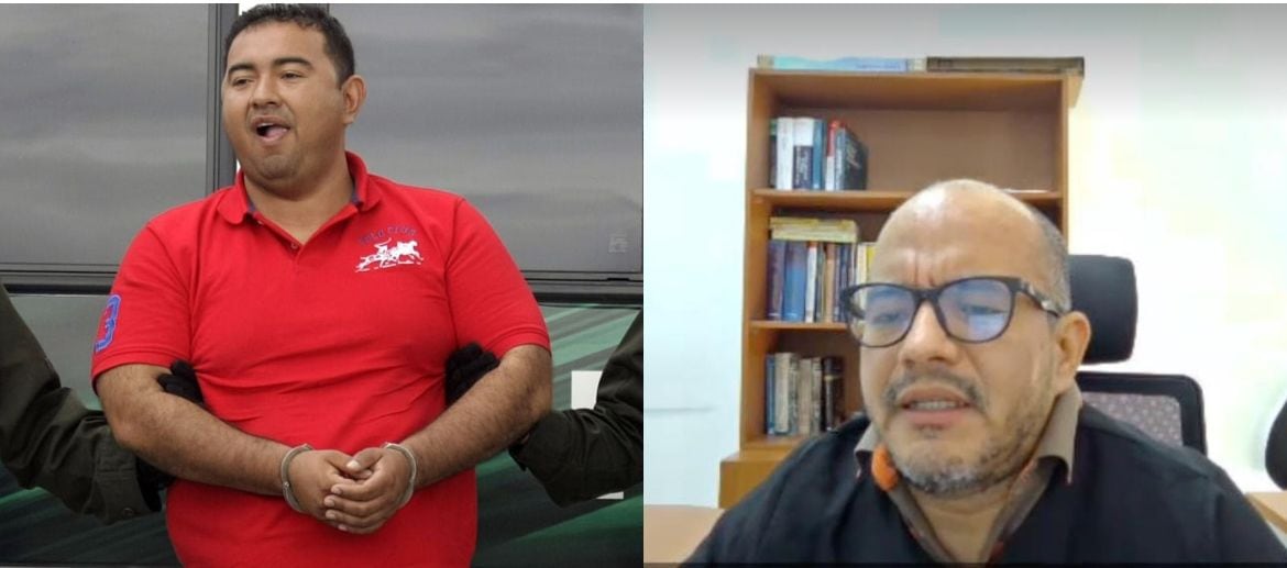 Jorge Luis Alfonso López y juez Difilipo.