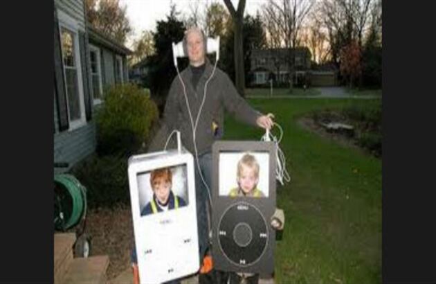 Si se quiere disfrzar en familia, mire esta opicón divertida. Lo bueno es que lo puede fabricar en su casa. 