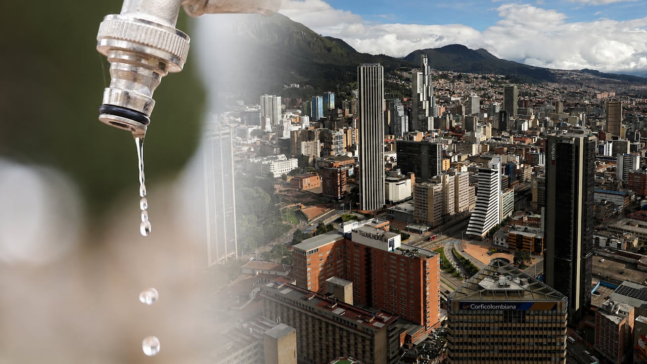Los cortes de agua también afectarán a los municipios de Soacha y Gachancipá.