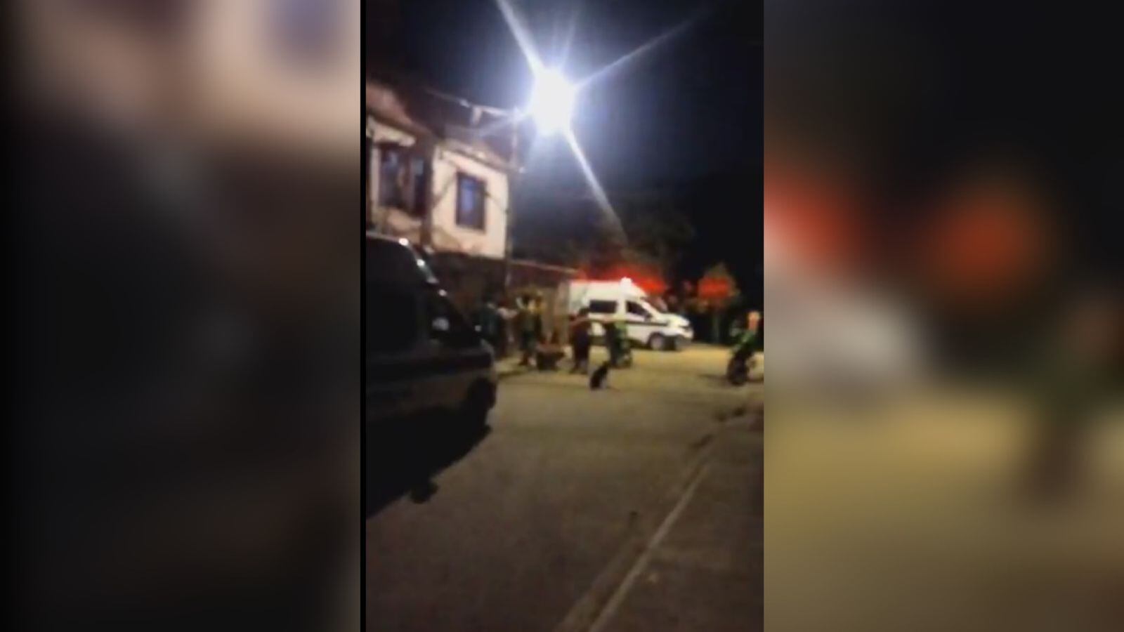 La Policía hizo presencia en el barrio San Judas debido al acto violento.
