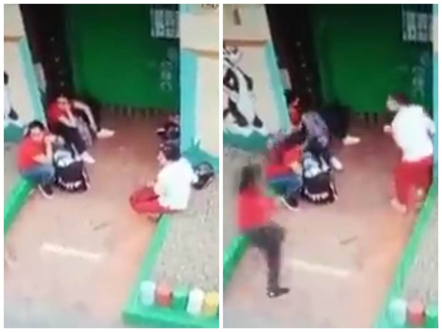 Las mujeres quedaron atemorizadas.