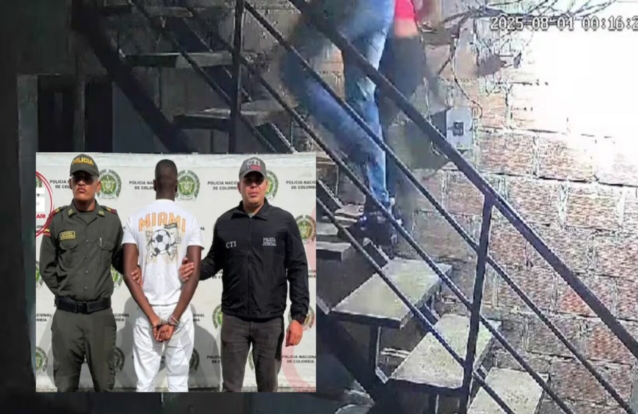 Captura de agresor de mujer en Cisneros.