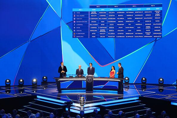 Sorteo de la Champions League para la temporada 2025/2026