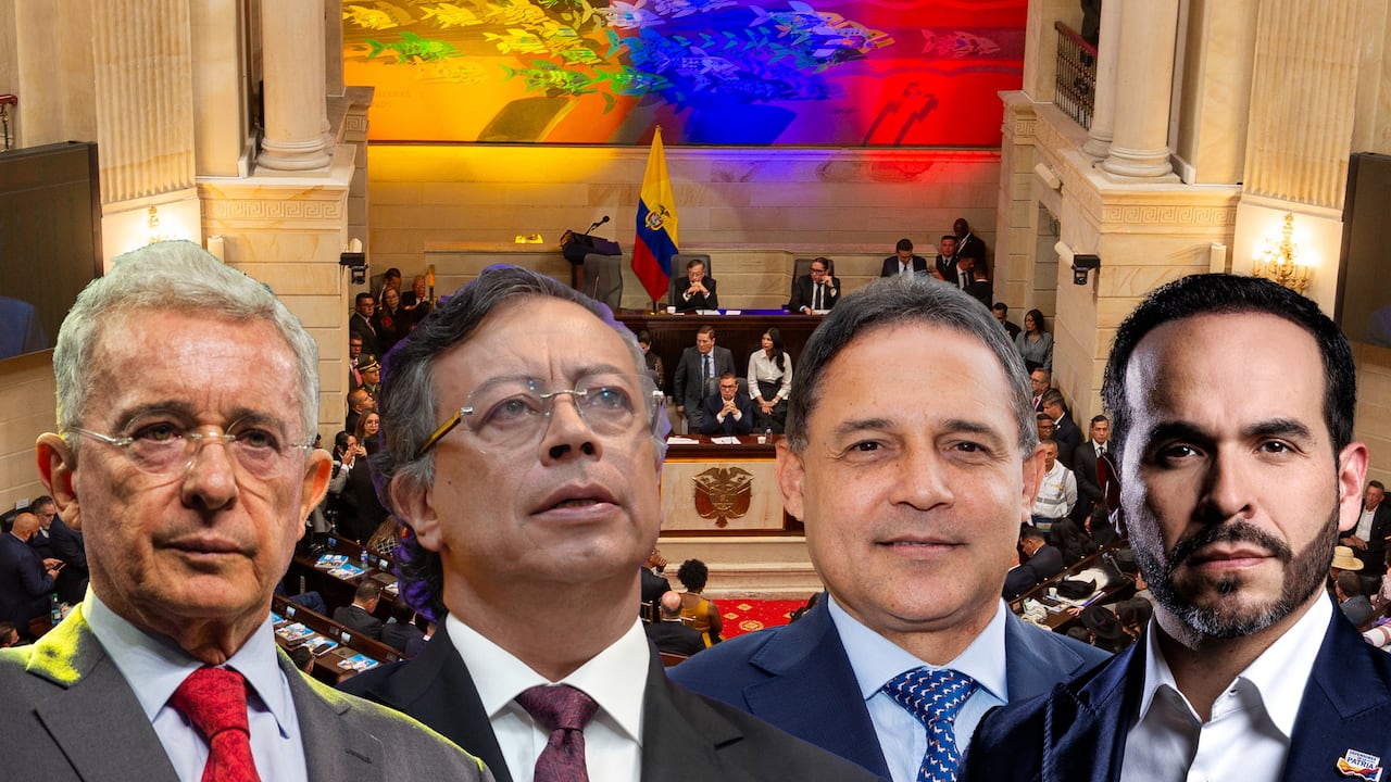 Álvaro Uribe, Gustavo Petro, Honorio Henríquez, Abelardo De La Espriella