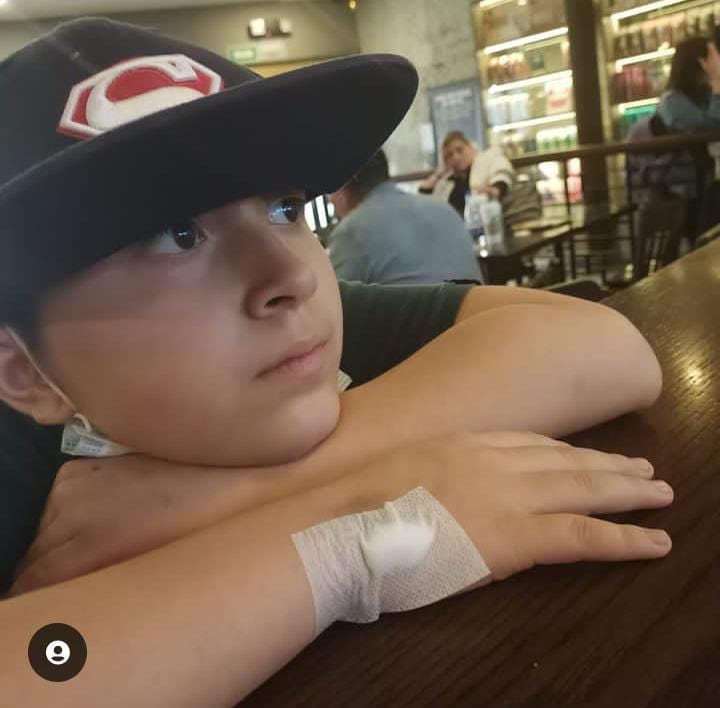 Thomas Bernal Vega lucha contra la leucemia desde el 2021.