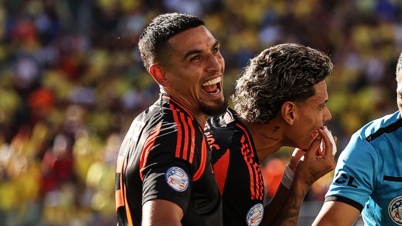 Daniel Muñoz marcó su segundo gol ante Brasil en Copa América 2024