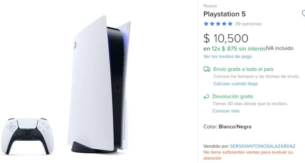 Estafa PlayStation 5