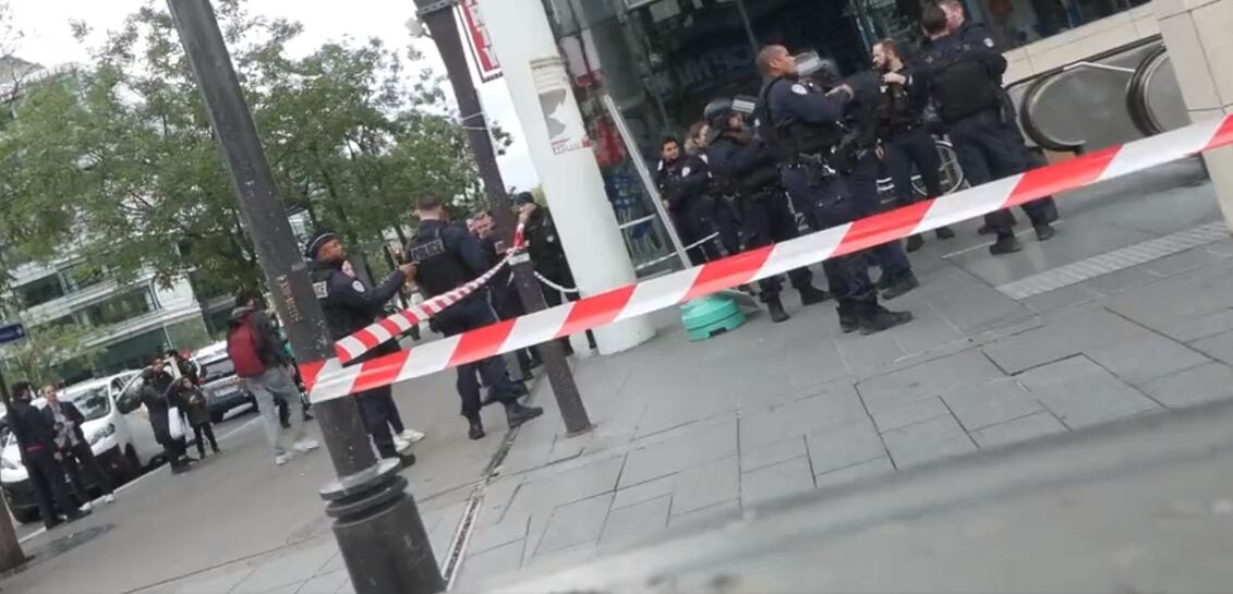 La mujer amenazaba con inmolarse en el tren