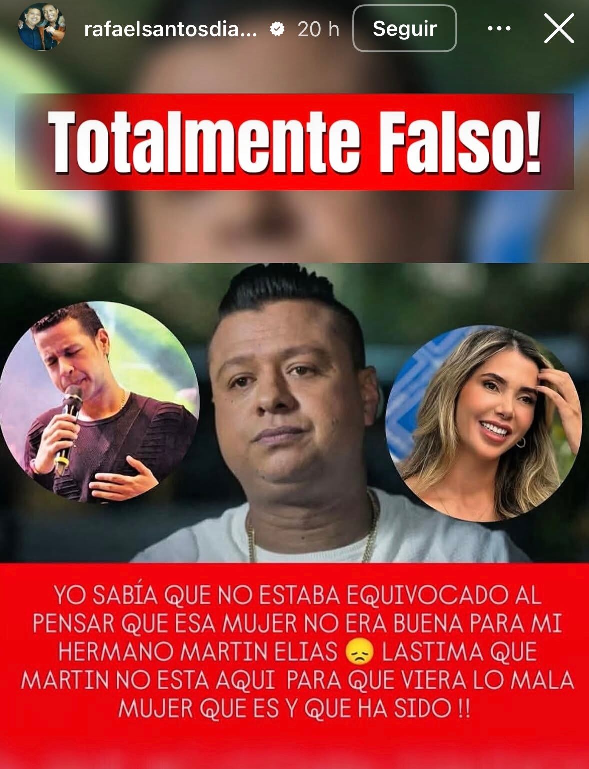 El hermano de Lili Díaz rompió el silencio y aclaró rumores en redes sociales.