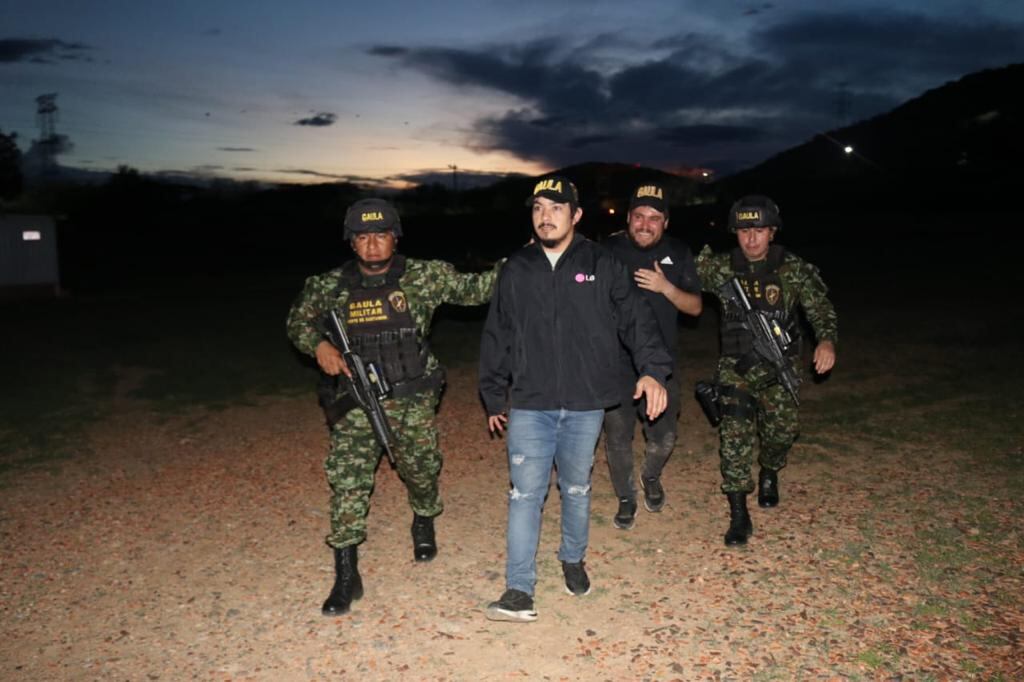 Estas personas ya se encuentran con su familias.