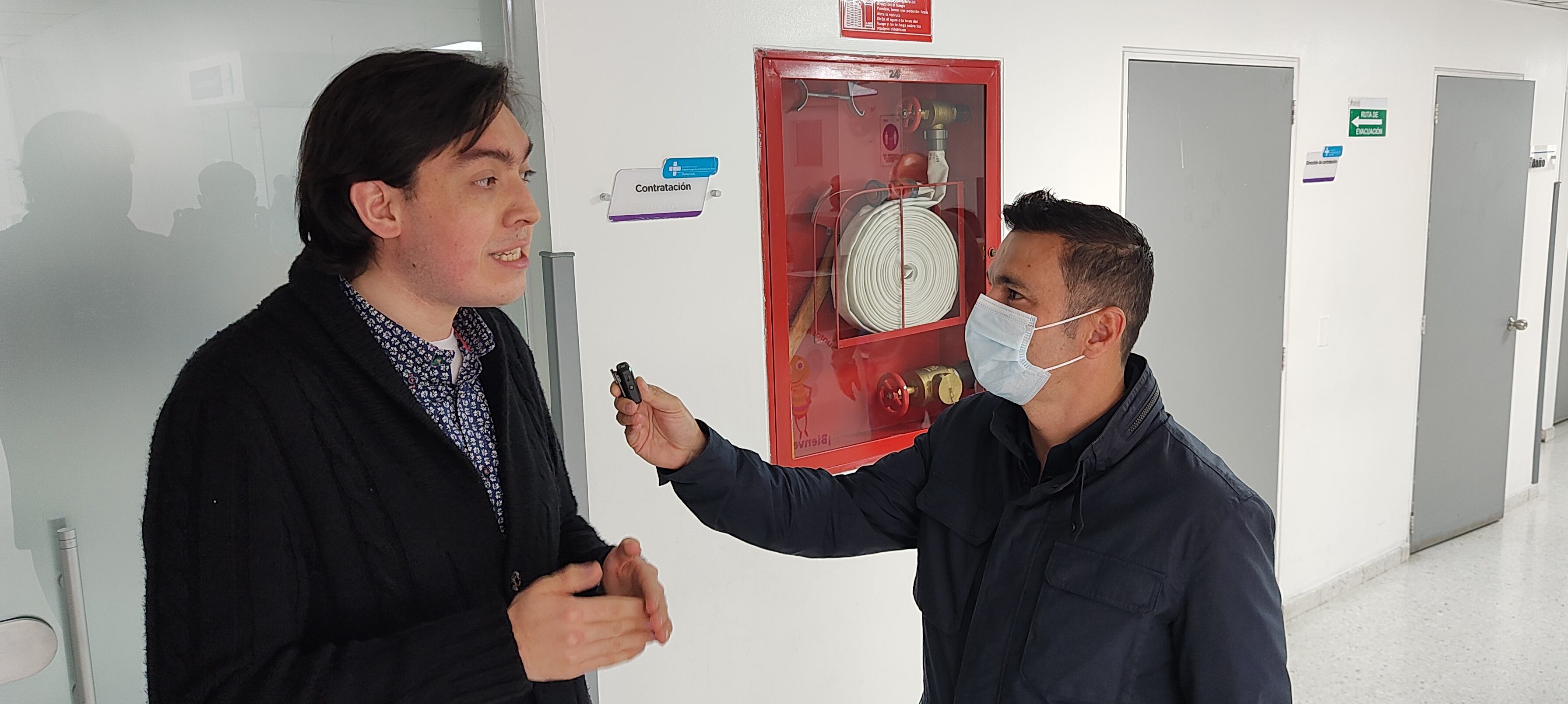 Juan Diego Alvira, hospitales