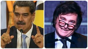Nicolás Maduro y Javier Milei