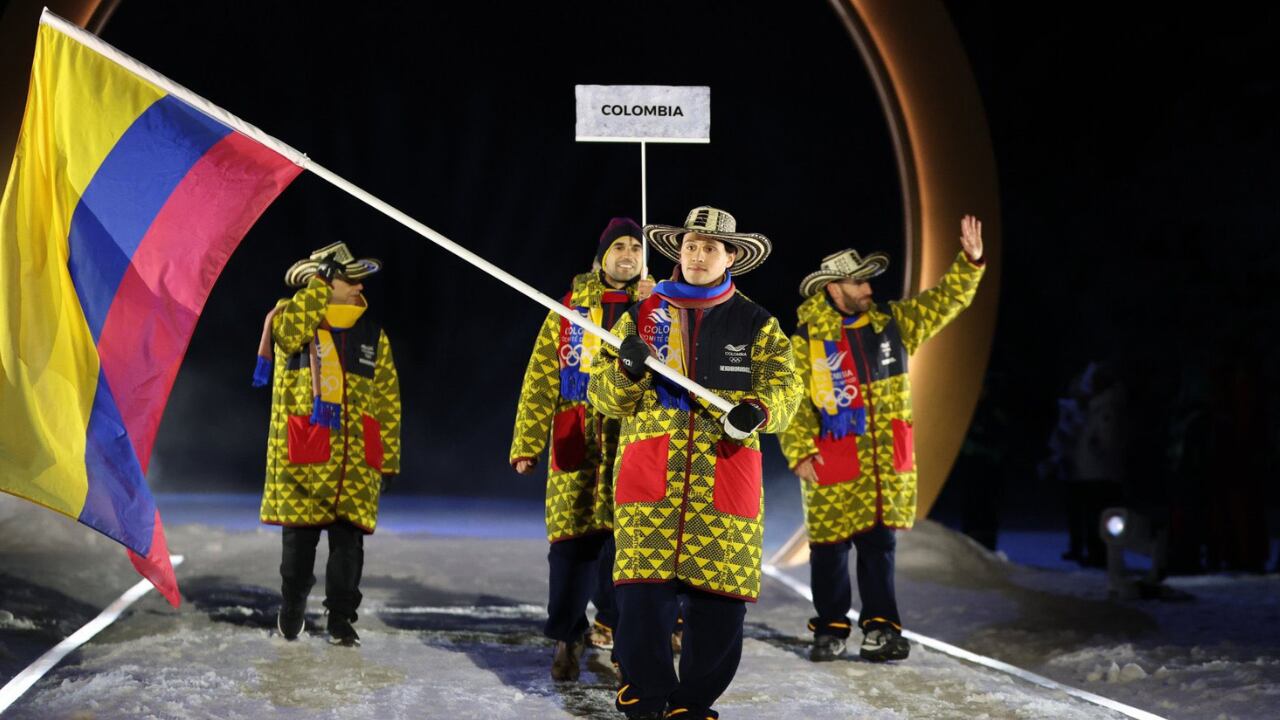 Indumentaria de Colombia para los Juegos Olímpicos de Invierno 2026.