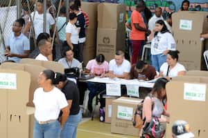 Cali: Elecciones regionales (Alcaldía, Gobernación. Concejo, Asamblea) 29 de octubre del 2023. Foto José L Guzmán. EL País.