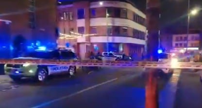 Explosión en la noche del 22 de enero en Bogotá.