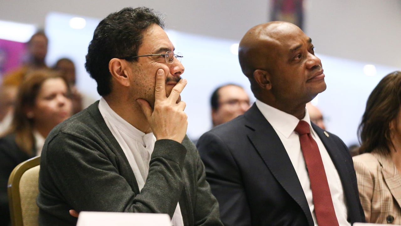 Iván Cepeda y Luis Gilberto Murillo.