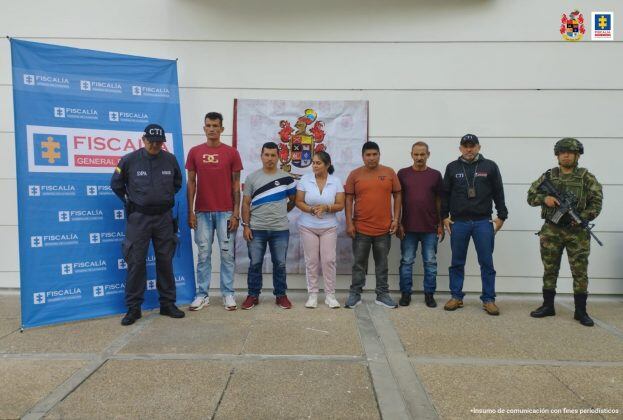 Según la Fiscalía, a esta organización delictiva le han incautado más de 800 kilos de marihuana durante los últimos meses.