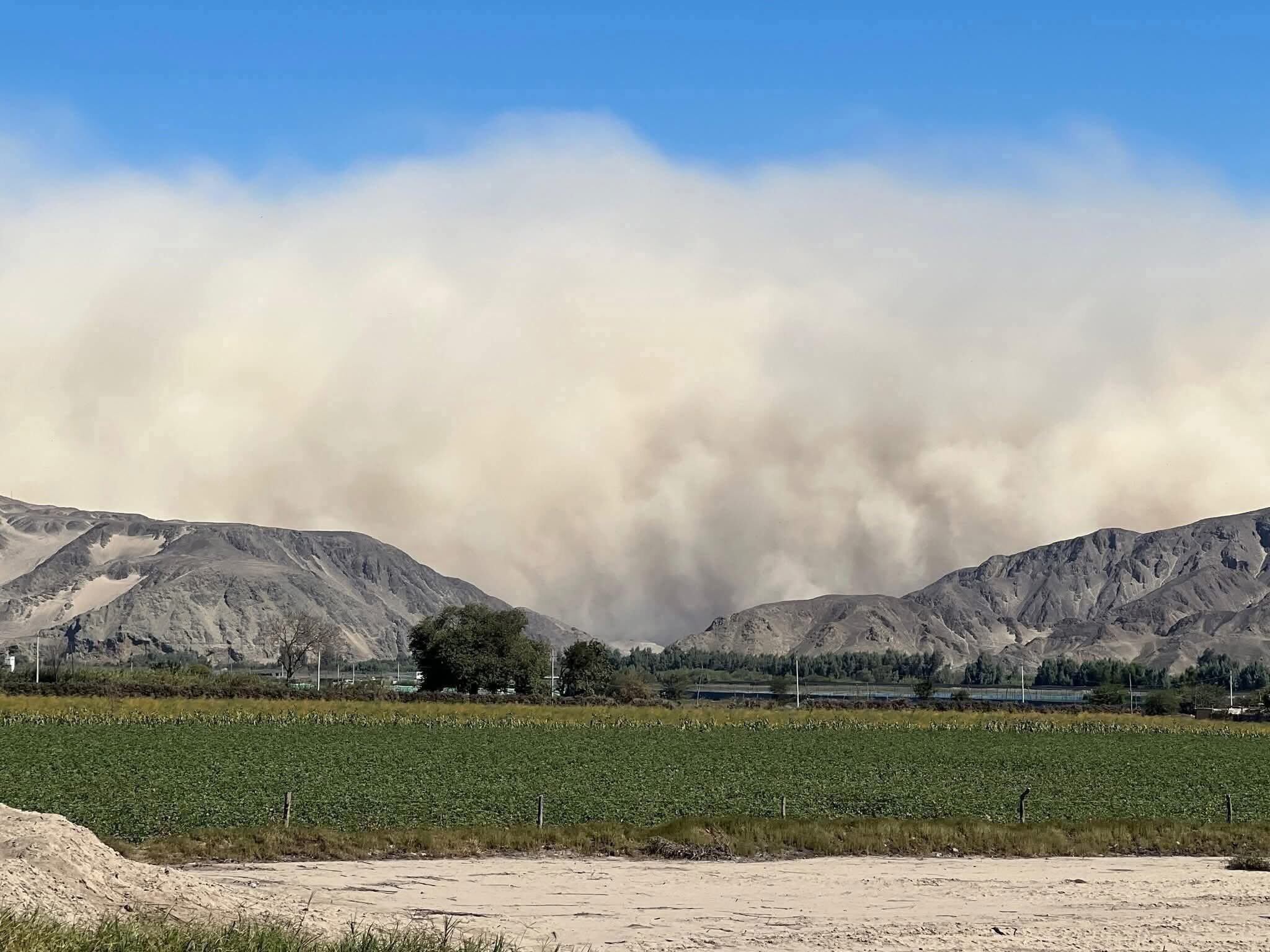 Tormenta de Arena en Perú