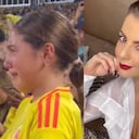 Carolina Cruz reaccionó al video de Salomé Rodríguez en la semifinal de la Copa América.