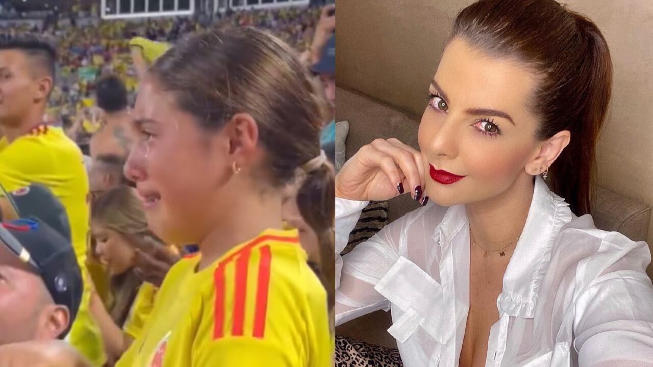 Carolina Cruz reaccionó al video de Salomé Rodríguez en la semifinal de la Copa América.