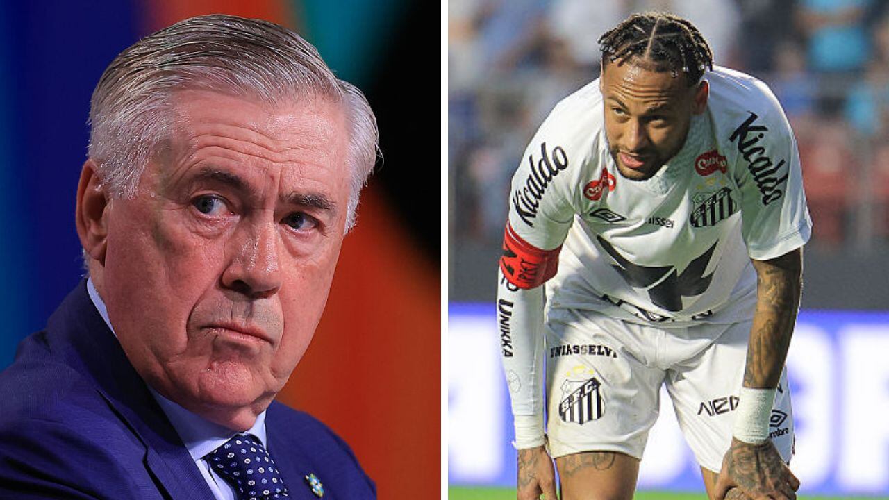 Ancelotti habla de Neymar.