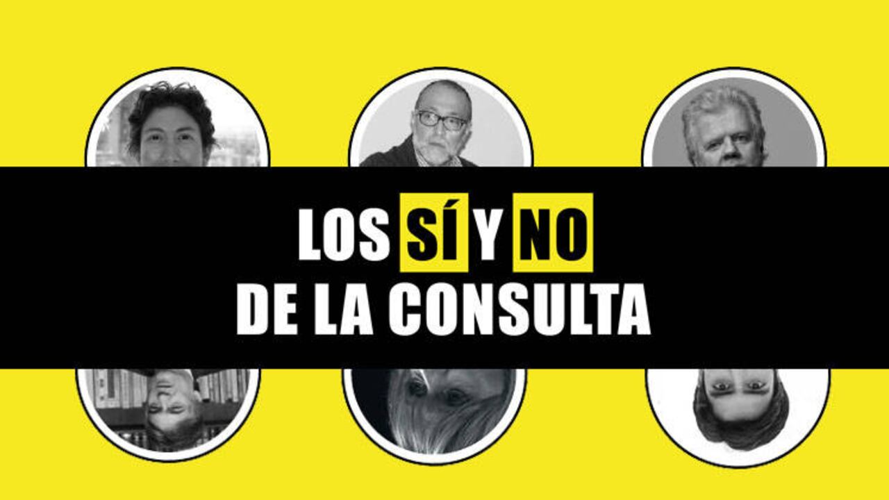 Elaboramos una infografía con argumentos por los cuales 7 expertos consideran que se debe votar sí o no a cada uno de los mandatos de la Consulta. Imagen: ARCADIA.