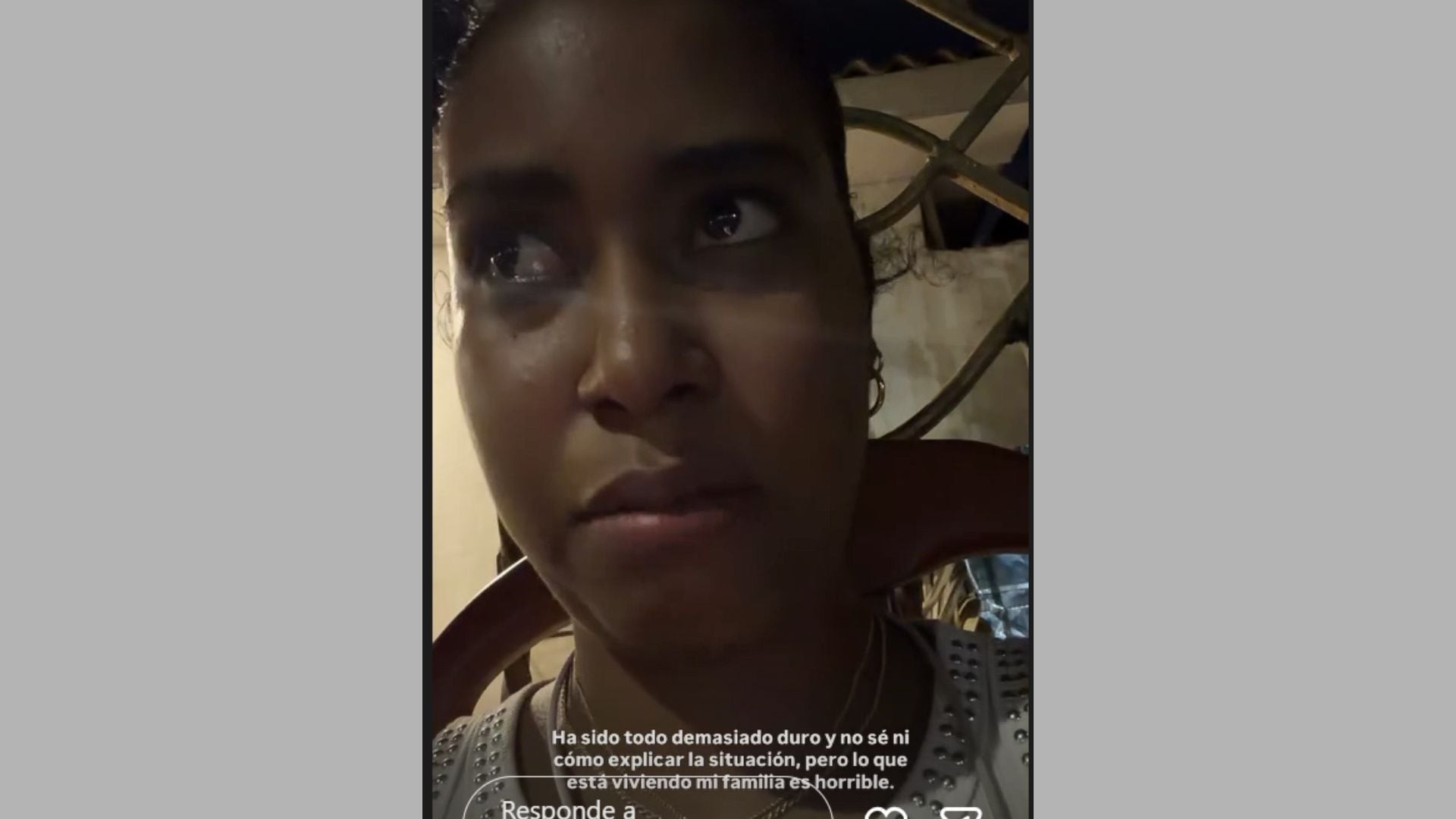 Hania Orozco solicita apoyo tras el incendio que consumió gran parte de su vivienda en Barranquilla y dejó a su familia con pérdidas materiales significativas.