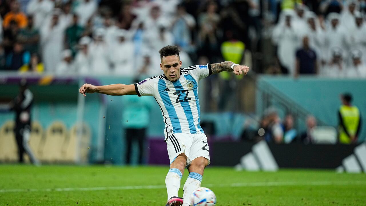 En ese lanzamiento decisivo, "pensé en mi hija, por eso disfruto del fútbol", dijo.