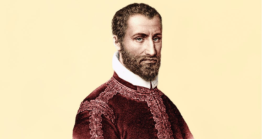 Nació en 1525 cerca de Roma, en la localidad de Palestrina. Algunos dicen que en febrero, pero nada lo corrobora. Por eso, se festejan 500 años del Divino Palestrina.  