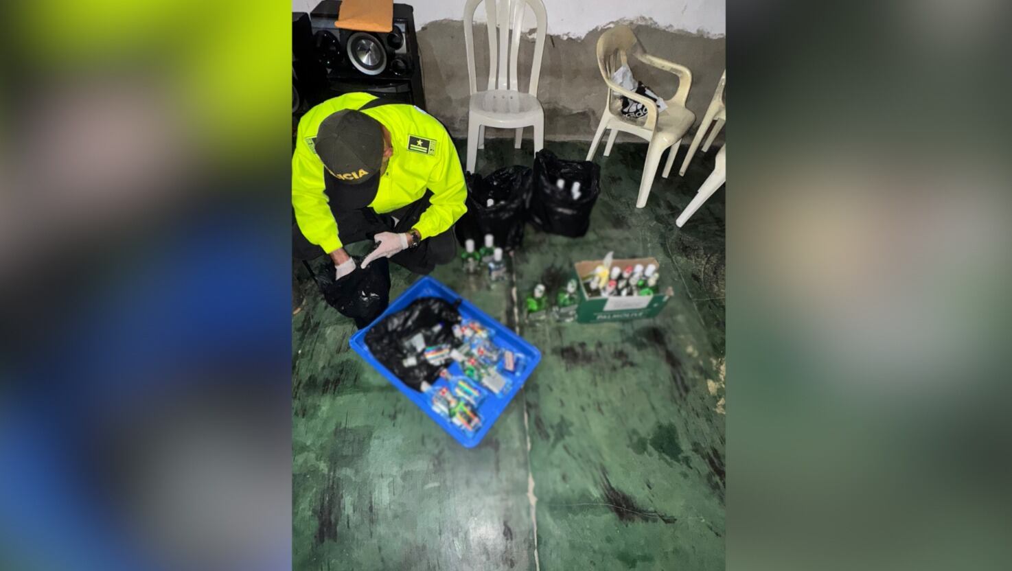 El operativo fue realizado en el Atlántico.
