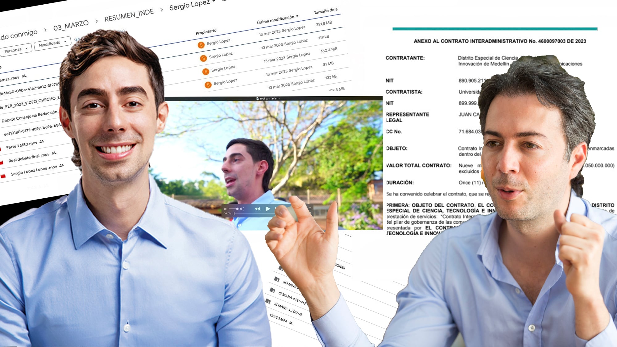 Daniel Quintero, Juan Carlos Upegui