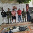 La captura de los presuntos implicados se produjo en la vía que comunica al Cesar con La Guajira.