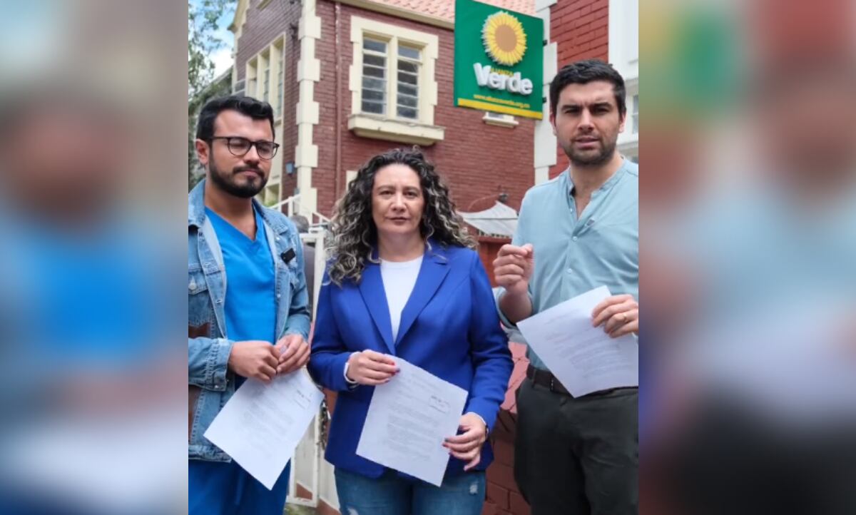Martín Rivera, Luis Leal y Lucía Bastidas radicaron carta en su partido para pedir reformas en el modelo de elección del candidato a la Alcaldía de Bogotá.