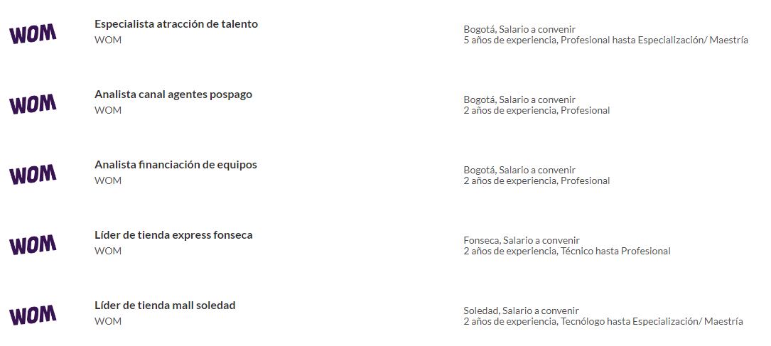 La empresa de telecomunicaciones ofrece una amplia gama de ofertas laborales en todo el país.