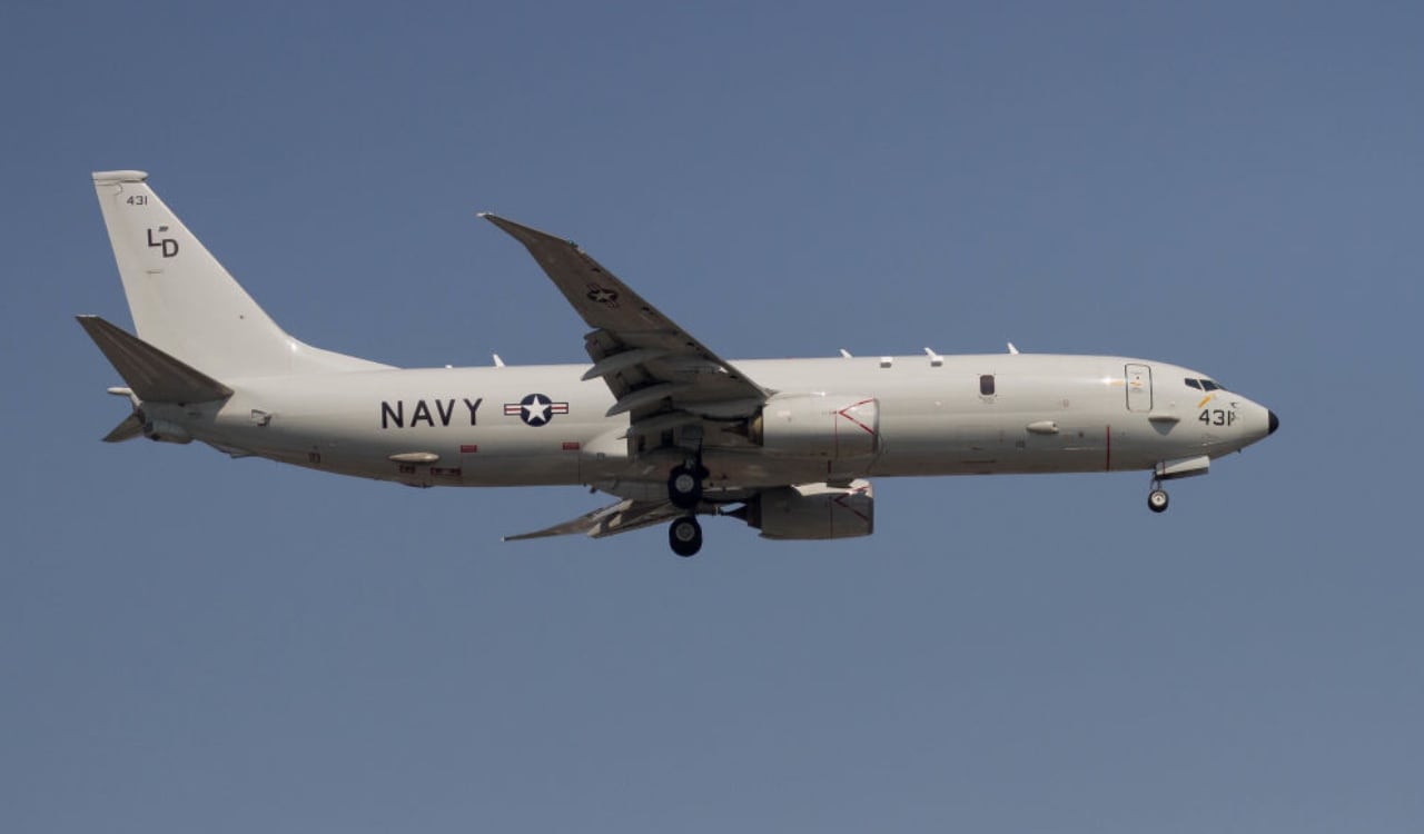 Este avión fue el detectado por el Ejército de China sobre el estrecho de Taiwán