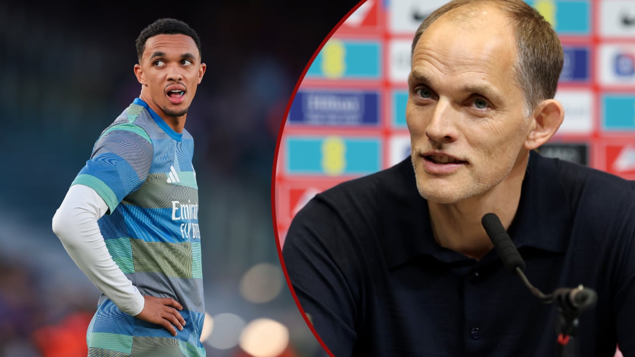 Thomas Tuchel descartó a Trent Alexander-Arnold en la lista de 26 convocados.