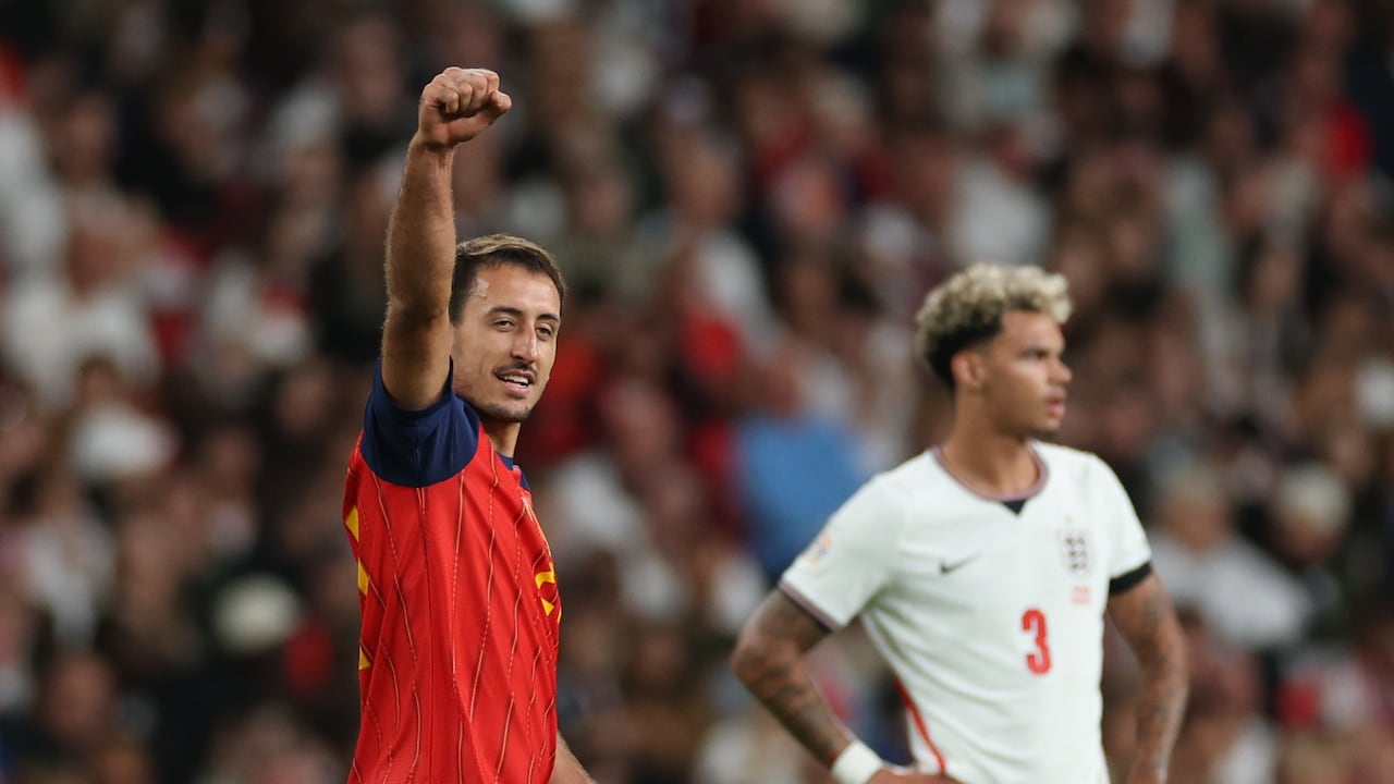 Goles de Baena y Oyarzabal le dan la victoria a España sobre Inglaterra en la Liga de Naciones.