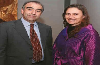 Fidel Cano y Marta Orrantía.