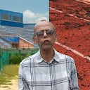 Deterioro de escenarios deportivos en UniAtlántico el exrector Rafael Castillo.
