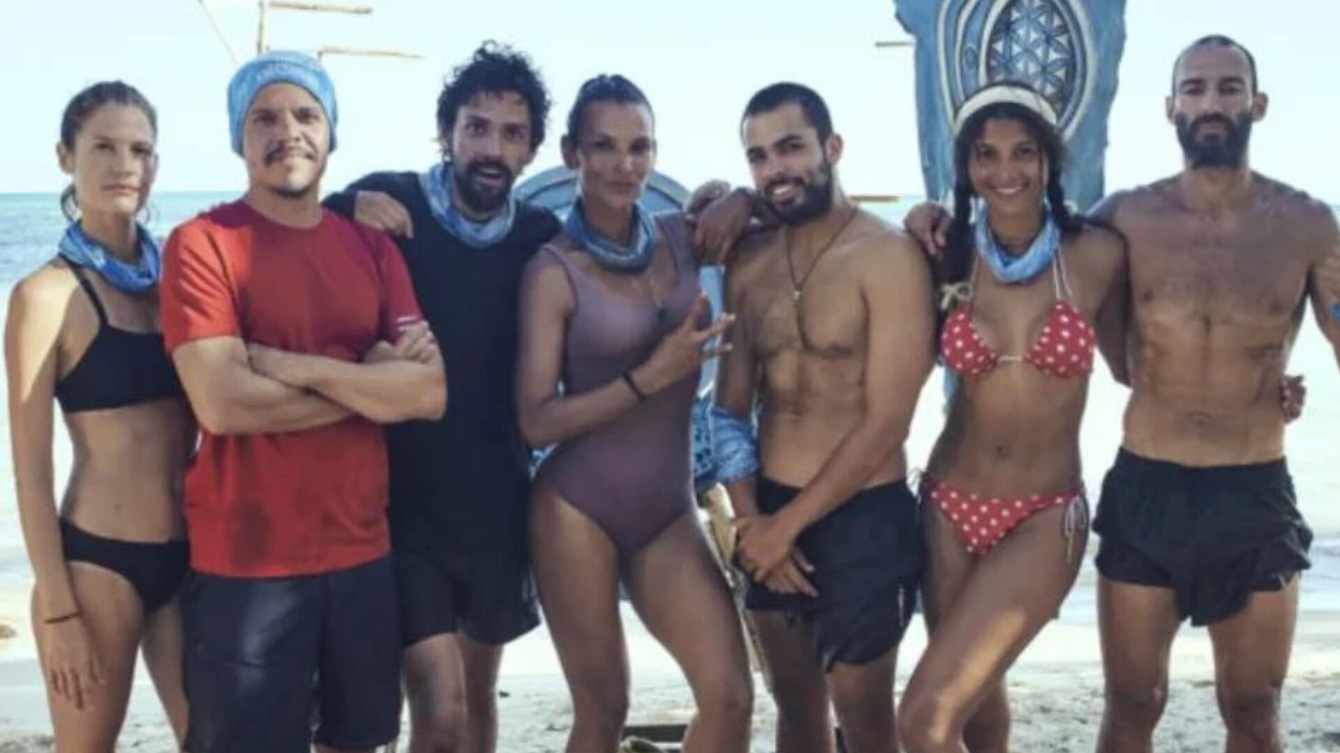 Tribu Amazonas de "La isla de los famosos".