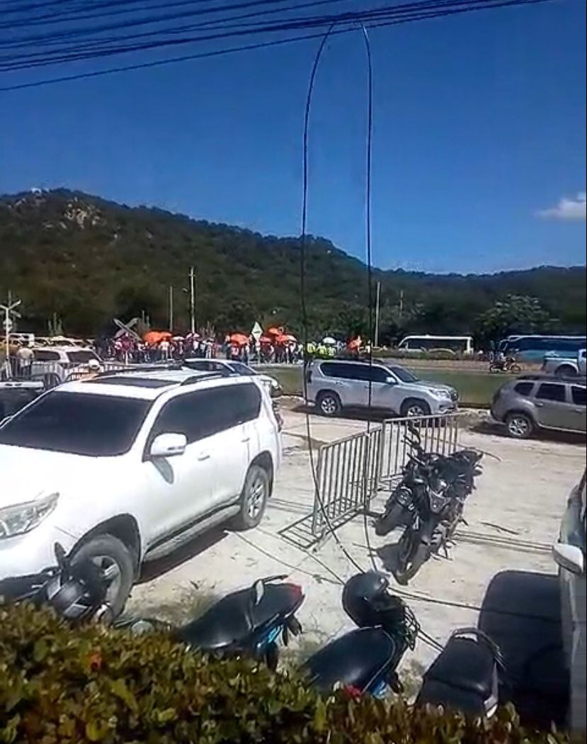 Bloqueos en Santa Marta