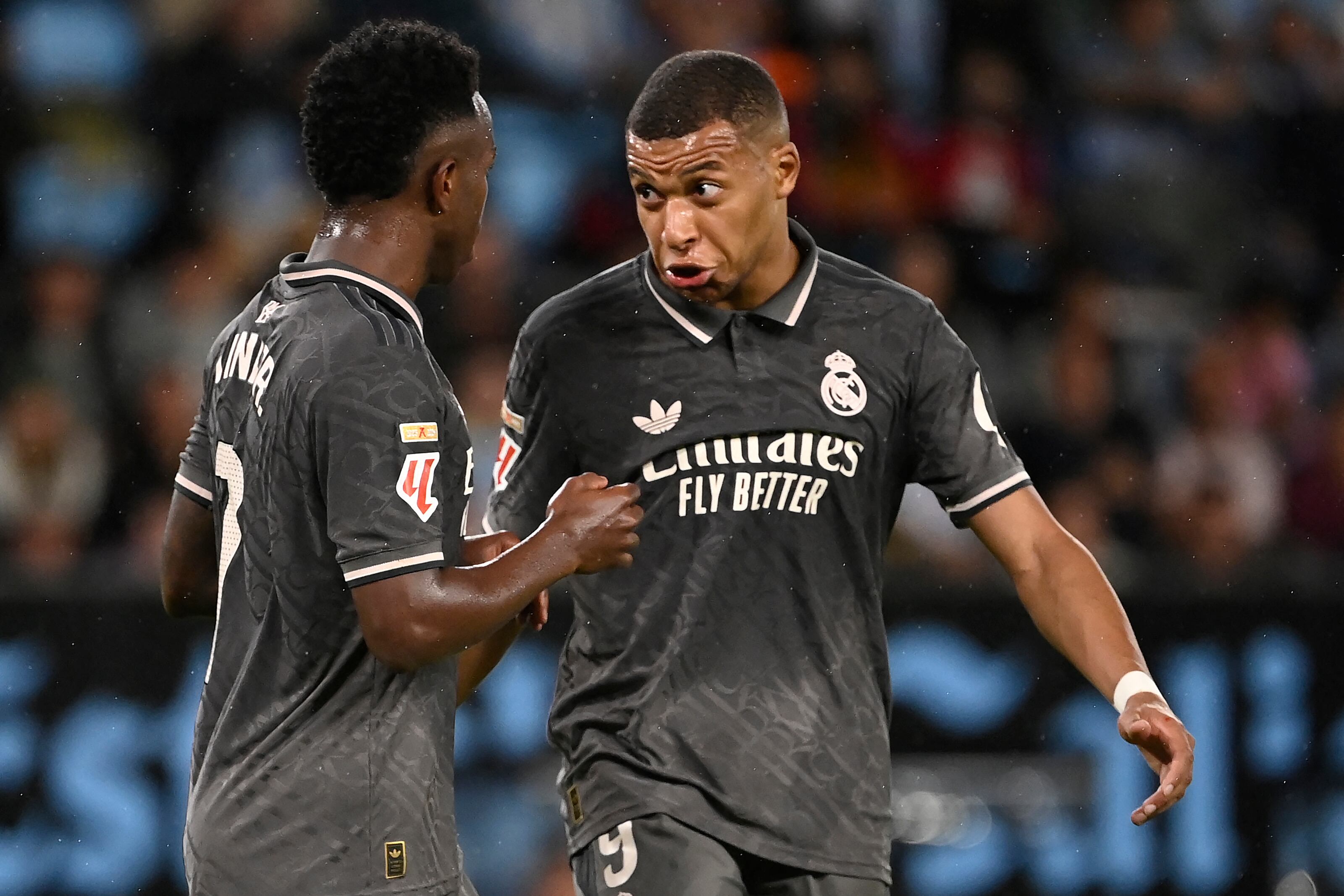 Kylian Mbappé y Vinicius fueron los autores de los goles del triunfo de 'Merengue'.