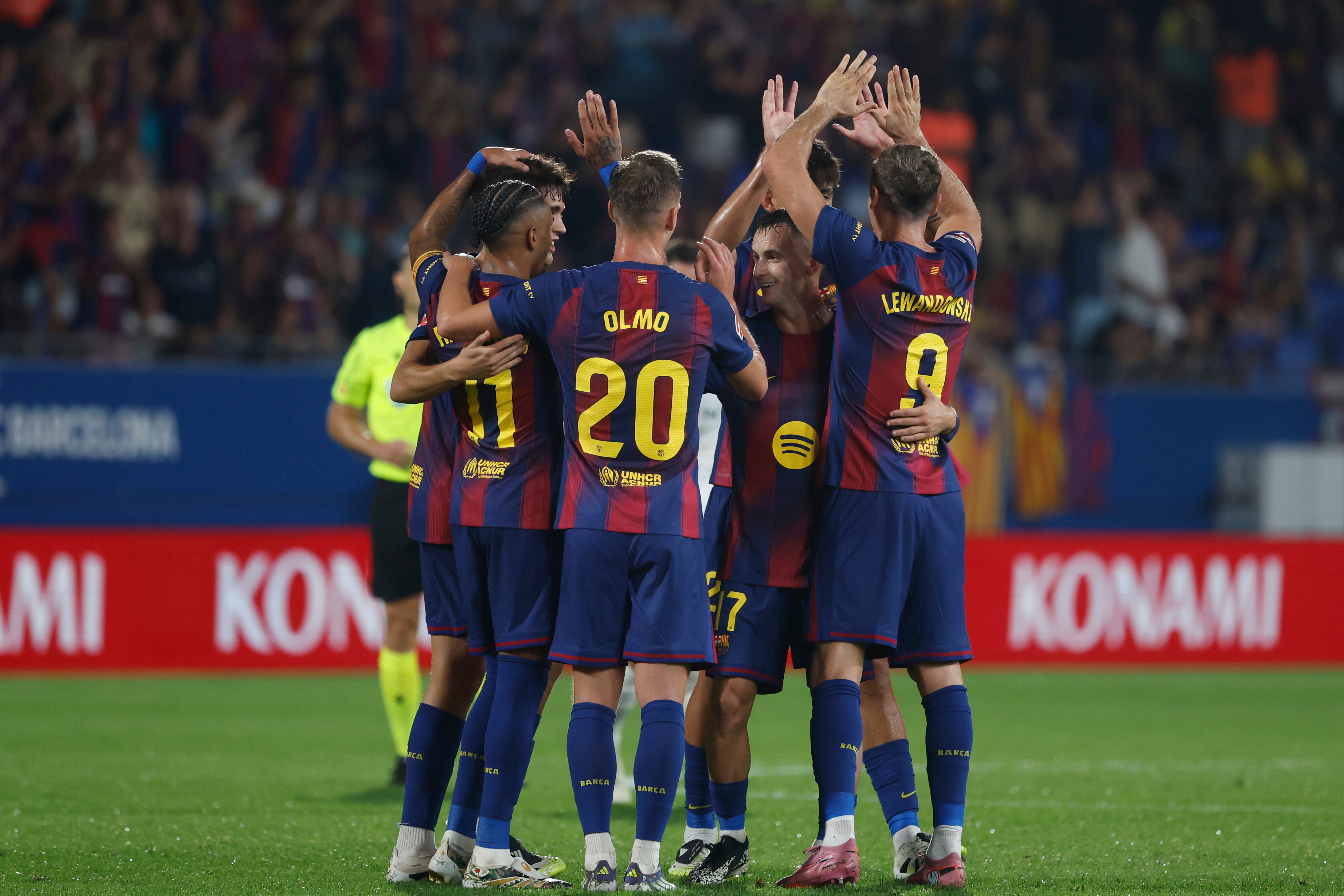 Barcelona gana, gusta, golea y se mete como serio escolta del Real Madrid en la tabla.