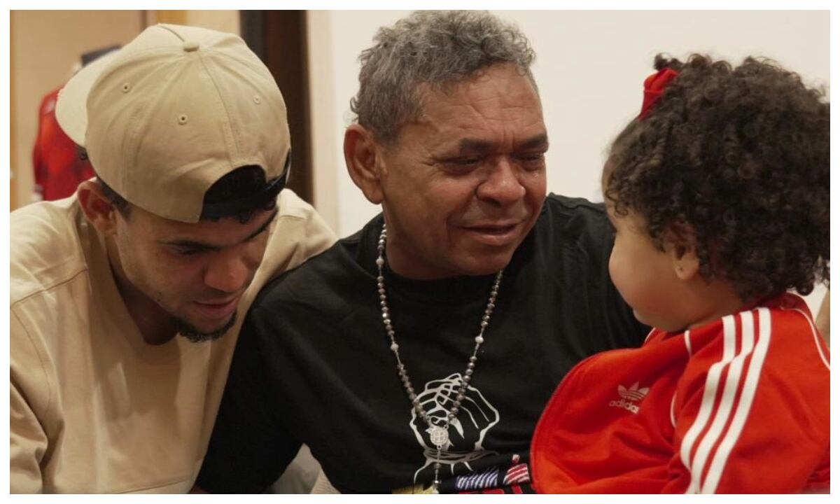 Luis Manuel Díaz y Luis Díaz se reencontraron luego de 13 días de secuestro por parte del ELN