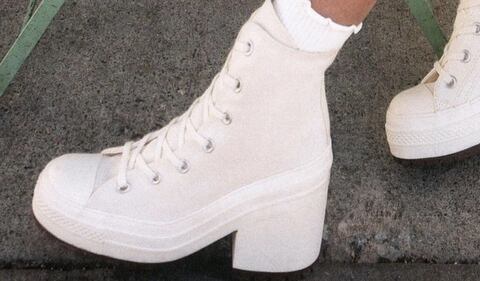 Los Converse estrenan modelo, ahora tienen tacón
