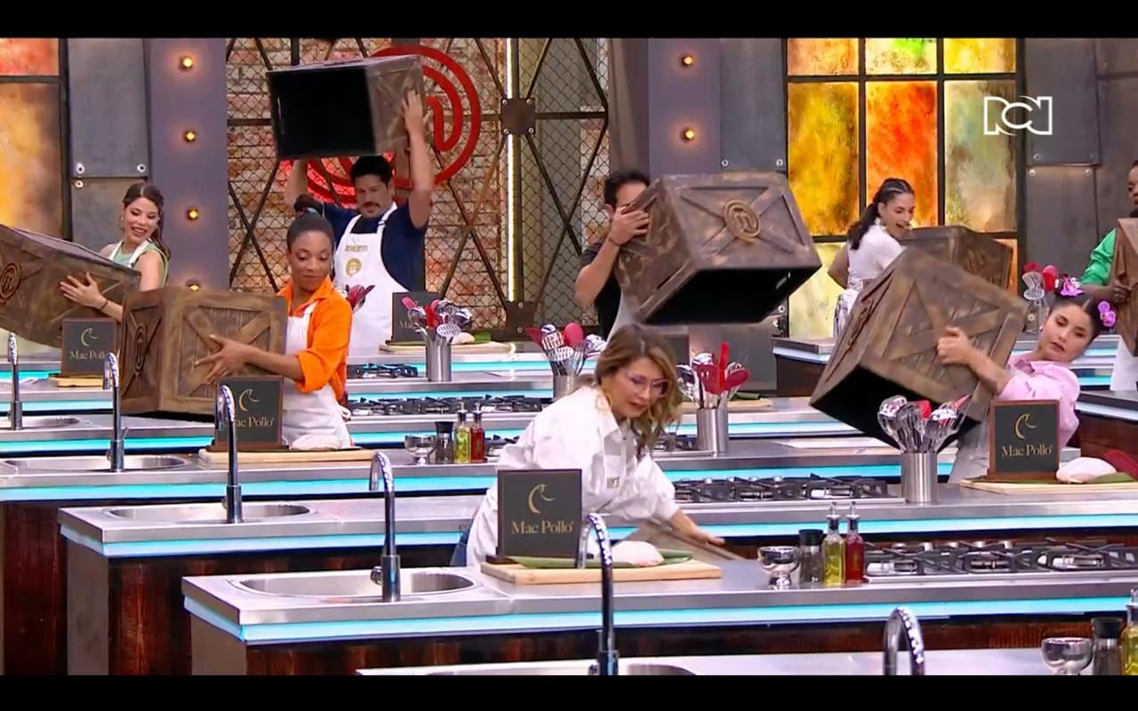Reto de caja misteriosa en el capítulo del 4 de agosto en MasterChef Celebrity