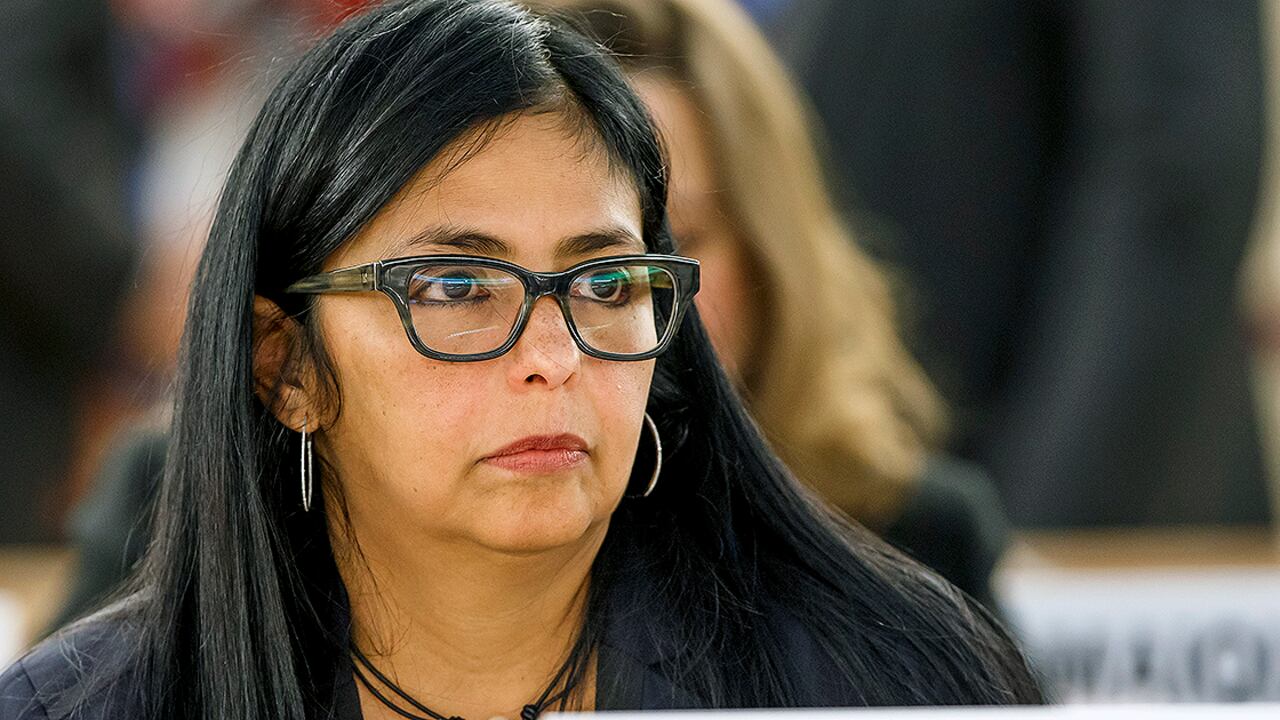 La canciller venezolana, Delcy Rodríguez.