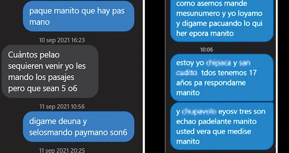    Estas son algunas de las pruebas que tienen las autoridades en su poder y que sirvieron para detectar la manera como el Clan del Golfo estaba reclutando menores de edad. 