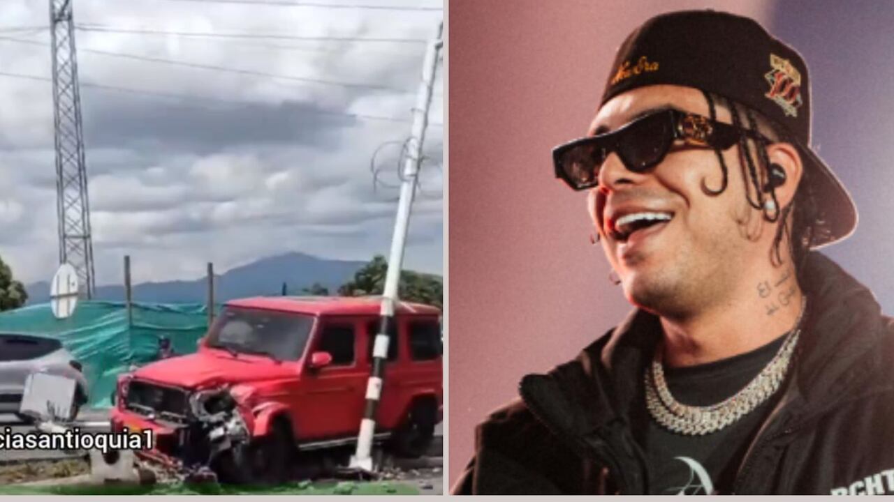 Aparatoso choque de Ryan Castro
Foto: X @DeninciasAntio2/ Instagram @ryancastrro