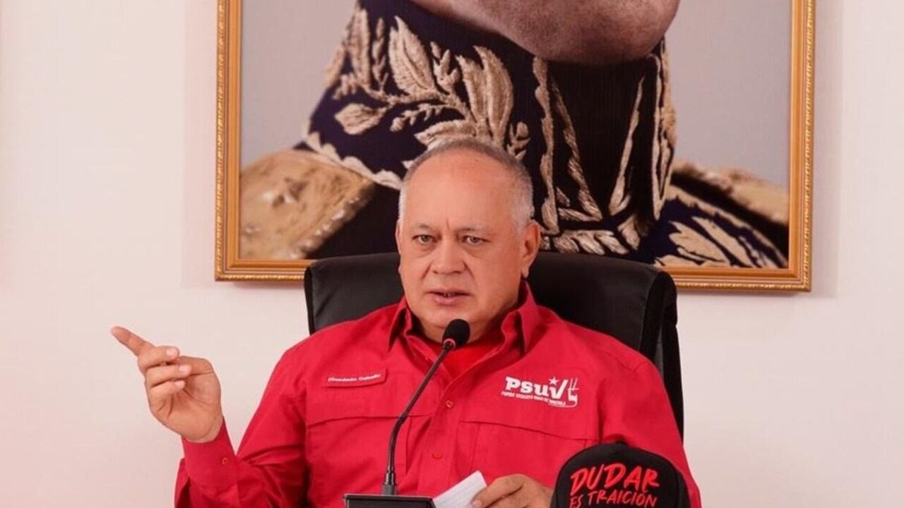 Diosdado Cabello habla de liberaciones en Venezuela